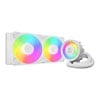 Arctic Liquid Freezer III Pro ARGB 280 AIO Hydro CPU Cooler, White, 2x140mm P14 Pro Fans, 60mm VRM Fan, Intel / AMD