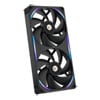 280mm NZXT F280X RGB Single-Frame Fan, Black, 2400rpm, 116CFM, 41dB, 8-Pin NZXT Connector