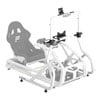 Fanatec ClubSport GT Cockpit Monitor Stand, Supports 32" to 65" Screen, 50mm Steel Tubing, Adjustable, White