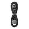 45cm CableMod Pro ModMesh 8-pin EPS Extension Cable, Black, ModMesh Sleeving, Pre-Installed Closed Cable Combs