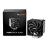 be quiet! Pure Rock Slim 3 Single Tower CPU Cooler, 1x 100mm Silent PWM Fan, 3 Copper Heatpipes, 130W TDP, Intel / AMD