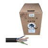 305m Xclio CAT6 Outdoor Ethernet Cable Solid Core CCA LSOH LSZH Black