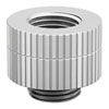 EK-Quantum Torque 14mm Extender, Rotary, Satin Titanium, 2 x G1/4" Male to Female, CNC Machined Brass, EPDM O-Rings