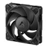 120mm Arctic P12 Pro LN, Single Pack, Black, 7 Blade, Fluid Dynamic Bearing, 2000RPM, 49CFM, 25 dB(A), 4-Pin PWM