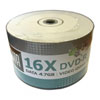 50pcs Cello Wrapped, Arita/Ritek, 4.7GB DVD-R 16x, Single Layer Full Face Printable, 120min
