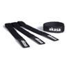 5pcs Akasa AK-TK-02 Cable Tidy Kit 2, Black, Hook & Loop, 165x16mm,  Re-Usable Cable Ties