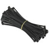 200mm Xclio Cable Ties, 100 pack, 200mm x 2.5mm, Black