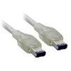 1.8M Xclio Firewire A (400) IEEE 1394 Cable 6pin to 6pin