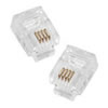 Scan UT-221 RJ11 4 Wire Male Plug (Pack of x10 units)