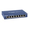 8 Port Netgear GS108UK ProSafe Gigabit Switch, 8x Gigabit Ports, Fanless, Plug & Play, Metal Housing