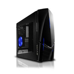 NZXT Lexa Blackline, Performance Mid Tower Case with Side Window, w/o PSU