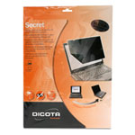 Dicota Secret Wide Screen Privacy Screen for 14.1" Widescreen Laptops & TFT Monitors