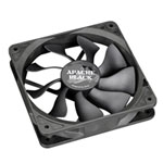 Akasa Apache Black Ultra Silent AK-FN058 Fan 120mm HDB bearing 4 Pin PWM