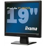 19" iiyama ProLite Hard Glass P1905S-B2 Monitor, TN Panel, 1280x1024, 5ms, 250cd/m² Brightness, D-Sub/DVI-D, Black 19" iiyama ProLite Hard Glass P1905S-B2 Monitor, TN Panel, 1280x1024, 5ms, 250cd/m² Brightness, D-Sub/DVI-D, Black