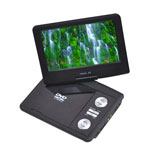 Premier AV SB-D807 7inch Multiregion Swivel Portable DVD player with USB, Card slot