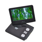 9 inch Multiregion Swivel Portable DVD player, Premier AV SB-D9020, USB Card slot