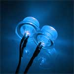 Phobya Twin 5mm ultra-bright blue LEDs Phobya Twin 5mm ultra-bright blue LEDs