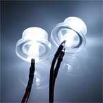 Phobya 83069 Twin 3mm ultra-bright White LEDs Phobya 83069 Twin 3mm ultra-bright White LEDs