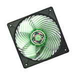 Silverstone SST-AP121-GL 120mm Air Penetrator, Green LED, 1500rpm Fluid Dynamic Bearing Case Fan