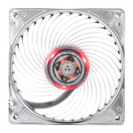 Silverstone Air Penetrator120mm Red LED, 1500rpm Fluid Dynamic Bearing Case Fan