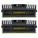 8GB (2x4GB) Corsair DDR3 Vengeance Jet Black, PC3-12800 (1600), Non-ECC, CAS 9-9-9-24, XMP, 1.50V 8GB (2x4GB) Corsair DDR3 Vengeance Jet Black, PC3-12800 (1600), Non-ECC, CAS 9-9-9-24, XMP, 1.50V