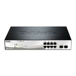 D-Link 10 Port Gigabit PoE Smart Switch with SFP DGS-1210-10P