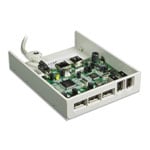 Scan Internal 3.5" USB/Firewire Hub Expansion I/O Bay