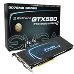 EVGA 3GB GeForce GTX 580 Hydro Copper 2 NVIDIA Graphics Card