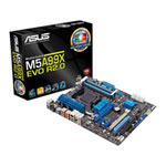 Asus M5A99X EVO R2.0, AMD 990X, SAM3+, DDR3, PCIe 2.0 (x16), Quad SLi / Quad CrossFireX, ATX Asus M5A99X EVO R2.0, AMD 990X, SAM3+, DDR3, PCIe 2.0 (x16), Quad SLi / Quad CrossFireX, ATX