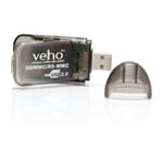 Veho 5 in1 SD/SDHC/MMC/RS-MMC to USB 2.0 Card Reader Black