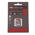 SanDisk Ultra SDHC 200X Secure Digital Memory Card - 32GB