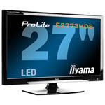 Iiyama Prolite E2773HDS-B1 27" LED Monitor with HDMI and Fast 1ms Access