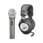 Samson Q2U USB/XLR Mic + HP20 Headphones Recording Pack Samson Q2U USB/XLR Mic + HP20 Headphones Recording Pack