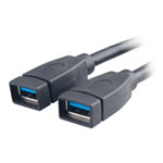 Akasa USB 3.0 Header to 2x USB 3.0 - 15cm