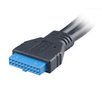Akasa USB 3.0 Header to 2x USB 3.0 - 15cm
