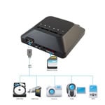 MKV Streamer via USB Supporting Music/Photo/Xvid/ISO/3D MKV with 1080p HDMI output inc Remote