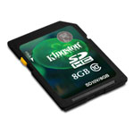 Kingston Fast Class 10 8GB SD Memory Card