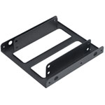Black 2.5" to 3.5" Tray Adaptor for 2.5" SSD's & HDD's from AKASA AK-HDA-03