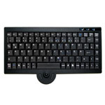 Wireless Mini Keyboard with built-in trackball and Mouse Buttons the Keysonic KSK-5210RF