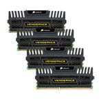 Corsair Memory Vengeance 32GB DDR3 1600 MHz CAS 10 XMP Quad Channel Desktop