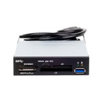 Silverstone USB 3.0 SDXC All In One Card Reader 3.5" & 1xUSB3 Port & 19pin Internal Connector