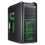 Sharkoon TAURON GREEN Mid Tower Chassis