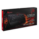 Thermaltake Meka G-Unit KB-MGU006US using Cherry Black Mechanical Keys with 60 Macro Keys