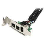 StarTech Mini PCI Express slot to 2 Port FireWire 800 and 1 port 400