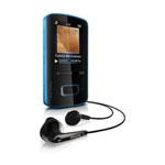 SA3VBE08BN/02 8GB Philips Blue/Black ViBE MP4 Player