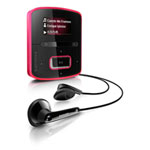 SA3RGA04PN/02 4GB Philips RaGa Pink MP3 Player