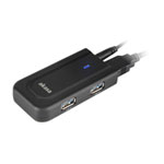USB 3.0 Hub USB /  Mains powered (AC included) AK-HB-06BKCM from AKASA