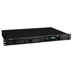 1u NAS server with 2 SATA bays 1.6GHz CPU, 256Mb DDR3, 2x Gbit Lan, 2x USB, 1x eSATA Synology RS212