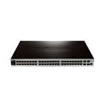 DGS-3420-52T D-Link xStack 48-port 10/100/1000 Layer 2+ Stackable Managed
