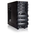 IN-WIN MaNa 134 Black Mid Tower SATA HDDEZ-Swap Module x2 Gaming Case No Psu